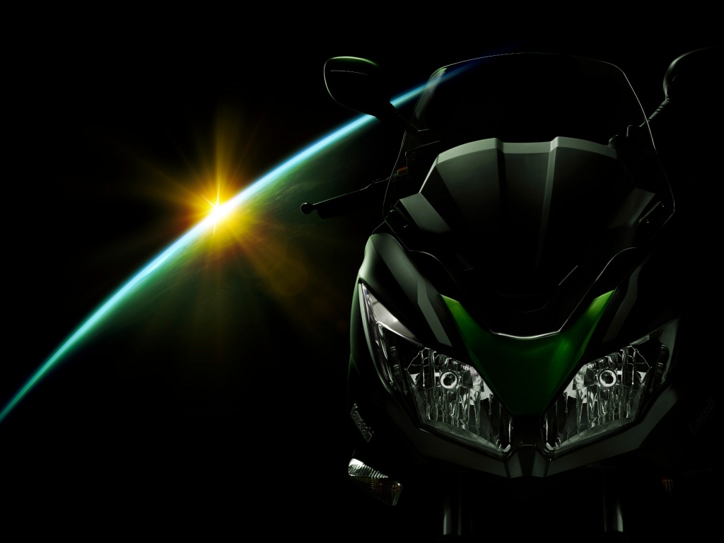 Фото скутера Kawasaki J300